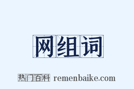网组词是什么意思的图片